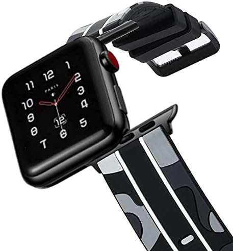 להקת שעון החלפה תואמת ל- Apple Watch 44 ממ 40 ממ 42 ממ 38 ממ ספורט רך ספורט פרימיום סיליקון רצועות רצועות עבור iwatch sery 7 6 5 4 3 2 איסורי שעון חכמים לגברים/נשים