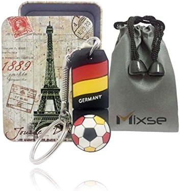 Mixse Cartoon USB 2.0 זיכרון מקל פלאש כונן עט כונן אגודל כונן כדורגל גרמניה דגל 16 גרם