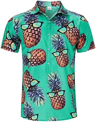 חולצות כפתור הוואי חדשות לגברים הטובים בעולם
