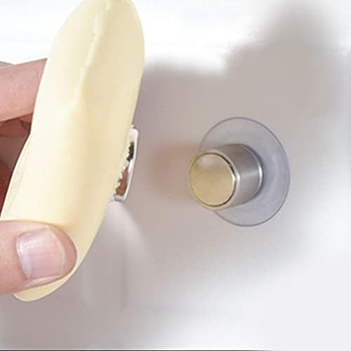אביזרי Abofan אמבט 1 מטה קיר מתכת רכוב על יניקה סבון מדף סבון מתלה מגנטי לאמבט אמבטיה אמבטיה