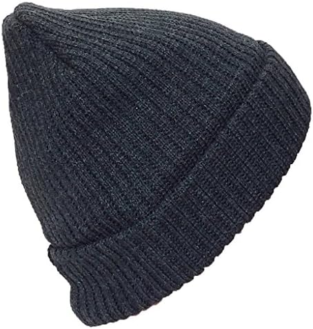 כובעי החורף הטובים ביותר בצבע אחיד למבוגרים עבה עם כפה מרופדת מרופדת