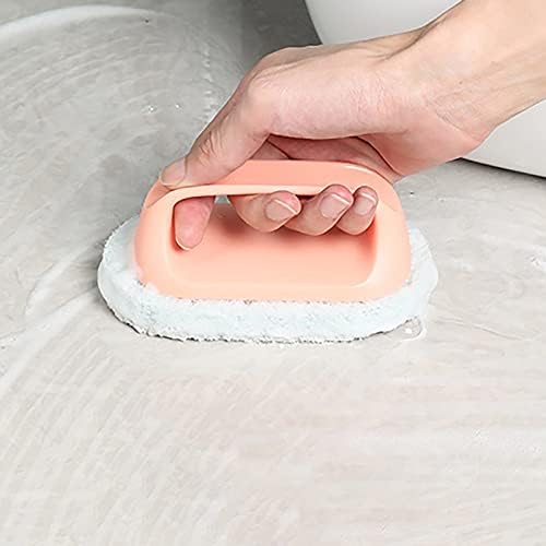 מברשת רב -פונקציונלית, עם מברשת ניקוי ידית נוחה, מתאימה למקלחת אמבטיה כיור סבון כלים מוצק רצפה