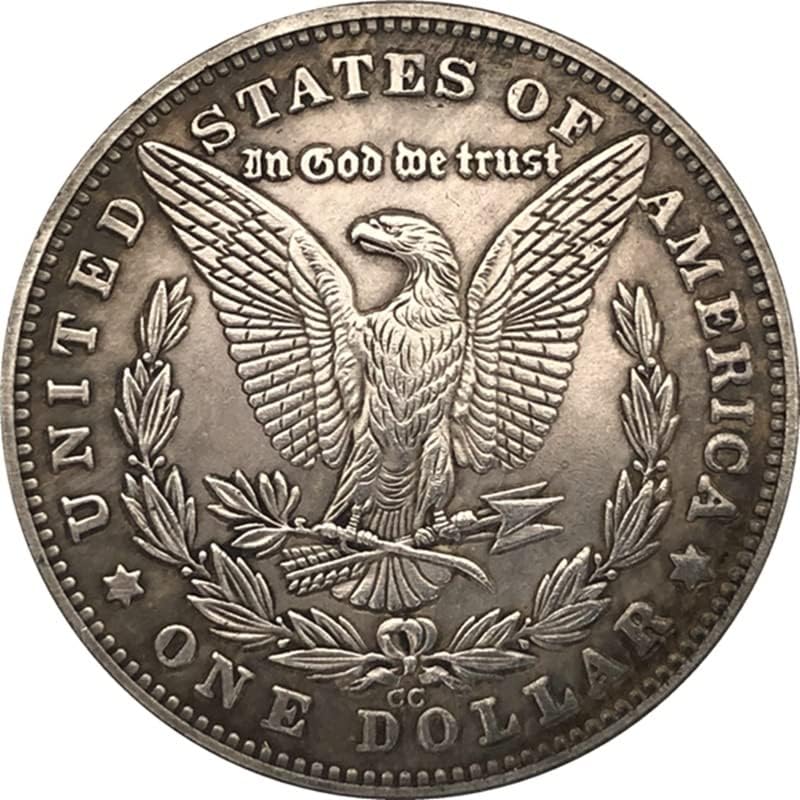 צ'ינגפנג 38 ממ מטבע דולר עתיק כסף אמריקאי מטבע טראמפ מטבע 1878 סמק 94