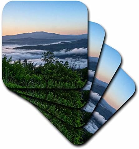 3 צילום נוף ורוד של עננים בעמק בפארק הלאומי צ ' ירוקי-תחתיות