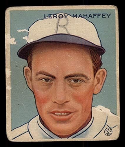 1933 Goudey 196 Leroy Mahaffey Philadelphia Athletic