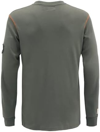 חולצות פרג 'בוקומליות חולצות עמידות בפני להבה Fr T חולצה NFPA2112/Cat2 7oz שרוול ארוך שרוול ארוך מעכב חולצות הנלי