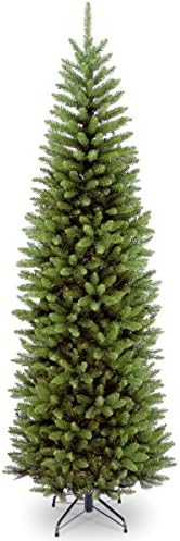 חברת העץ הלאומית העץ המלאכותי רזה עץ חג המולד, ירוק, אשוח קינגסווד, כולל מעמד, 7 רגל