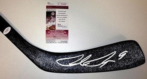 בובי ראיין חתום על סנאטורים באוטווה מקל JSA מאומת F57993 - מקלות NHL עם חתימה