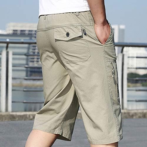 מכנסיים קצרים לגברים של YMOSRH כושר מזדמן בקיץ פיתוח גוף גוף צבעי ספורט מכנסיים קצרים מכנסיים מכנסיים
