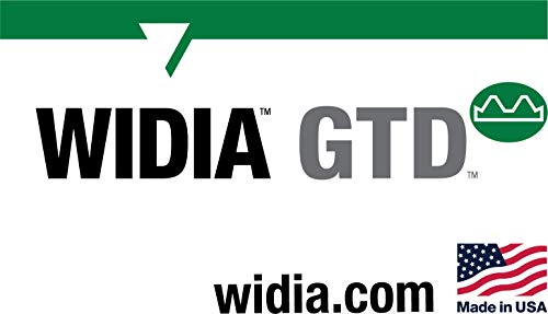 WIDIA GTD GT625006 ניצחון GT62 HP ברז, חממה תחתונה למחצה, חתך יד ימין, 3 חלילים, 2-56, HSS-E-PM, TIN+CRC/C ציפוי