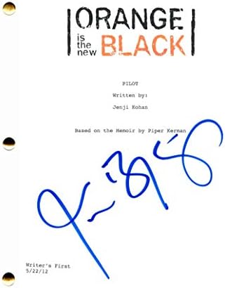 ג'ייסון ביגס חתום חתימה כתום הוא התסריט החדש של הפיילוט השחור - עוגה אמריקאית
