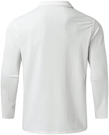 XXBR 2022 חולצות פולו חדשות לגברים, שרוול ארוך וינטג