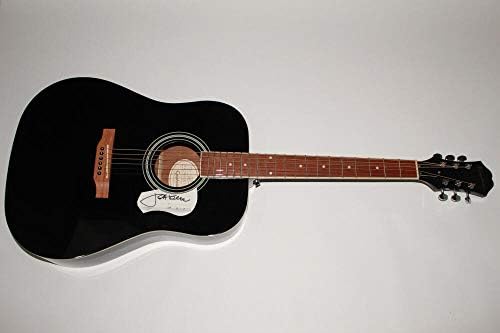 ג'ף בק חתום על חתימה גיבסון גיטרה אקוסטי אפיפון - ציפורי החצר, נדירות