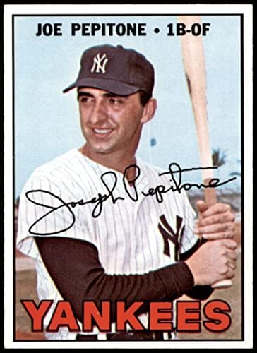 1967 Topps 340 Joe Pepitone New York Yankees NM+ Yankees