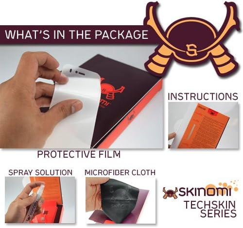 Skinomi Film Farbon סיבי גוף מלא עור תואם לסר