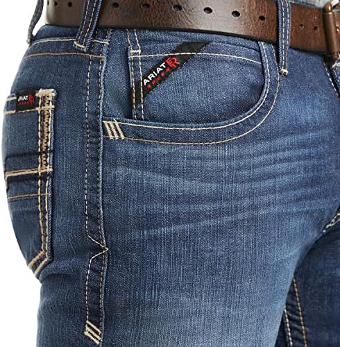 אריאט פר מ5 סלים דורסטרץ ' ג 'ין רגל ישרה הניתנת לגיבוב-ג' ינס לגברים
