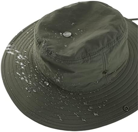 כובע שמש עמיד למים לגברים חיצוני 50 + כובע בוני לטיולי דיג