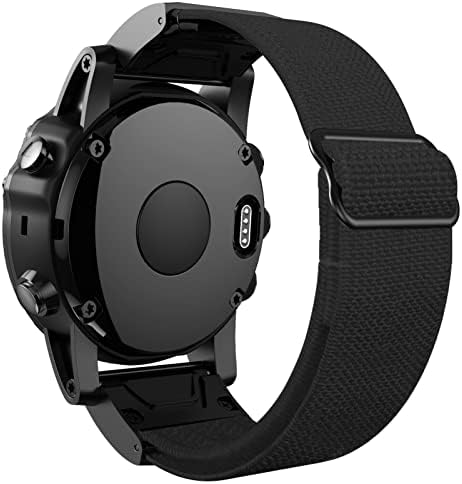 Vevel QuickFit רצועת Watchband עבור Garmin Fenix ​​6 6x Pro 5x 5 Plus 3HR 935 945 S60 Loop Nylon 22 26 ממ שעון אלסטי עבור fenix 7 7x צמיד כף יד