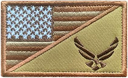 אנטריקס 2 חבילה טקטי אמריקאי אמריקאי דגל ארהב ארהב חיל האוויר לוגו לוגו תיק סימני תגי אפליקציות סמלים תגי תיקון טלאי טלאי אטב לתרמילים מדים כובעים -אוסאף