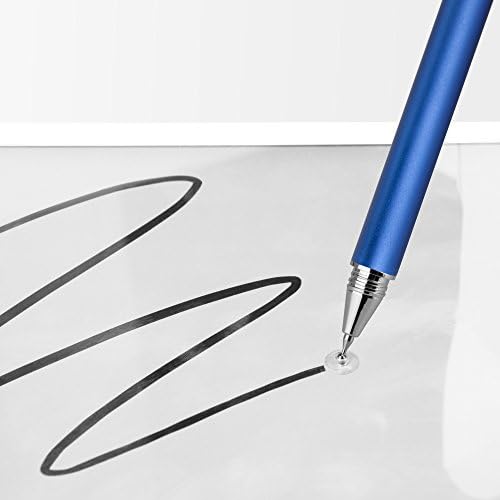 עט חרט בוקס גרגוס תואם ל- Lenovo Thinkbook 14 Gen 2 - Finetouch Capacitive Stylus, Super Stylus Stylus Pen - Metallic Silver