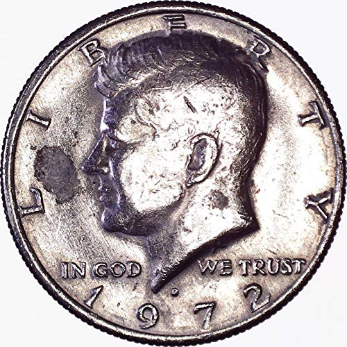 1972 ד קנדי ​​חצי דולר 50C בסדר מאוד