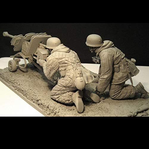 גודמואל 1/16 מלחמת העולם השנייה מזרח מלחמת חיילים גרמנים לחימה שרף דמויות אינו מורכב ולא צבוע מיניאטורות / גרזן 1-97