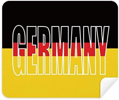 גרמניה המדינה דגל שם טלפון מסך מנקה משקפיים ניקוי בד 2 יחידות זמש בד