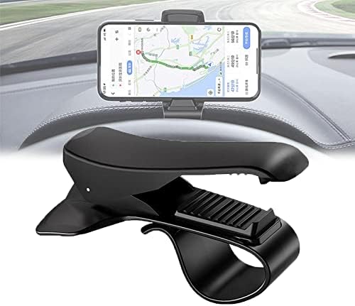JZXUAO 2023 מחזיק קליפ טלפון אוניברסלי לרכב אוניברסלי חדש - לוח מחוונים לרכב אוניברסלי מחזיק מעמד מעמד קליפ עריסה עבור GPS טלפון סלולרי, ללא החלקה עמידה