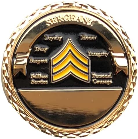 סמל צבא ארצות הברית חייל דרגת חייל למטבע אתגר חיים