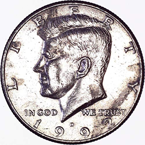 1992 D Kennedy Half Dollar 50c Fair