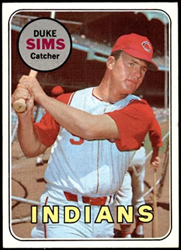 1969 Topps 414 Duke Sims Cleveland Indians Ex/MT+ Indians