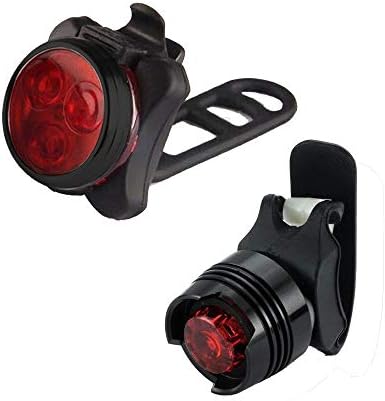מנורה נטענת הגדרת אופניים אור קדמי אור קדמי אור אופניים זנב LED USB אור אופניים אור אור לאופניים