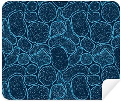 כחול מיקרוסקופ תאי מבנה איור ניקוי בד מסך מנקה 2 יחידות זמש בד