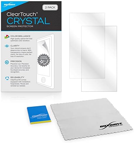 מגן מסך גלי תיבה התואם ל- Evercade Exp - Cleartouch Crystal, עור סרט HD - מגנים מפני שריטות עבור evercade exp, evercade exp, כף יד