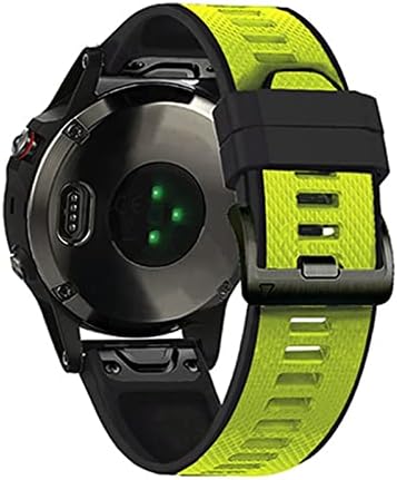 Cysue 26 22 ממ מהיר רצועות שעון רצועות עבור Garmin Fenix ​​7 7x Easyfit Silicone Wirstband